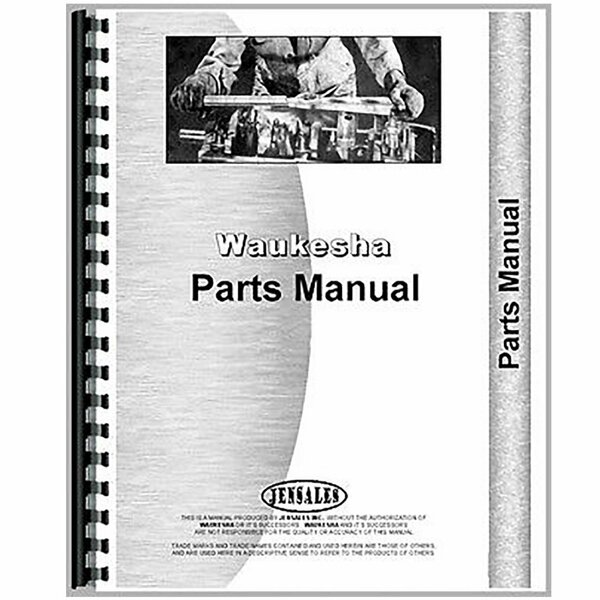 Aftermarket Waukesha 140 HK Engine Parts Manual RAP82756